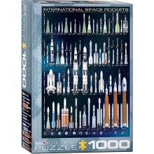 EUROGRAPHICS 6000-1015 INTERNATIONAL SPACE ROCKETS PUZZLE 1000 PIEZAS