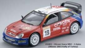 CITROEN XSARA WRC RALLYE DE TURQUIE 2003 C. SAINZ NOREV 1:43 de ref