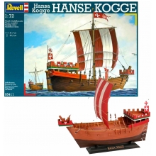 REVELL 05411 1:72 HANSEATIC COG