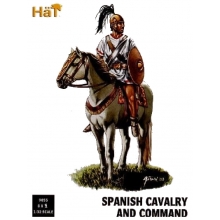 HAT 9055 1:32 PUNIC WARS SPANISH CAVALRY & COMMAND ( 8 MOUNTED )