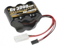 HPI 101937 HUMP BATTERY PACK RECEIVER 6V 3000 MAH NIMH