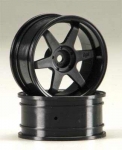 HPI 3846 TE37 WHL 26MM BLCK 6MM OFFST 26MM TIRE