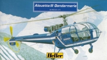 HELLER 80286 SA 316 ALOUETTE III 1:72