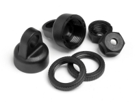 HPI 100317 SHOCK CAP PRELOAD COLLAR SET FIRESTORM