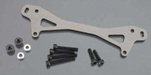 HPI 87551 REAR SHOCK MOUNT PLATE A GUNMETAL +12MM BAJA