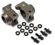 HPI 87256 ALUMINUM REAR HUB CARRIER SET 0 DEGREE