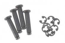 HPI 86819 WHEELY KING FLANGED SHAFT 3X13MM ( 4 )
