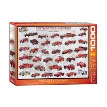 EUROGRAPHICS 6000-0239 VINTAGE FIRE ENGINES PUZZLE 1000 PIEZAS