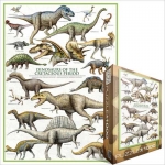 EUROGRAPHICS 6000-0098 DINOSAURS OF CRETACEOUS PERIOD PUZZLE 1000 PIEZAS