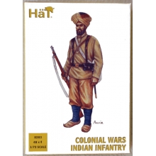 HAT 8203 1:72 COLONIAL WARS INDIAN INFANTRY ( 48 )