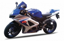 NEWRAY 57003A 1:12 SUZUKI GSX R1000 2008 ( BLUE )