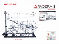 GIGATOYS 231-8 SPACE RAIL NIVEL 8 MARBLE BOLITAS