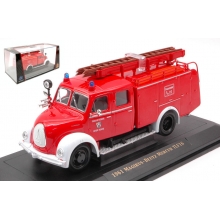 ROAD 43010/RED-WHITE 1 43 MAGIRUS DEUTZ MERCUR TLF 16 61 FIRE