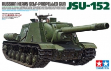 TAMIYA 35303 1:35 RUSSIAN HEAVY SELF PROPELLED GUN JSU C FIG