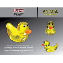 GLASS 20012 LUCKY DUCKY