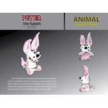 GLASS 20016 PETER RABBIT