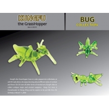 GLASS 20210 KUNGFU GRASSHOPPER