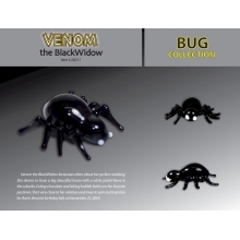 GLASS 20211 VENOM BLACKWIDOW