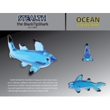 GLASS 20805 STEALTH BLACKTIPSHARK