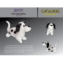 GLASS 20919 SPOT DALMATIAN