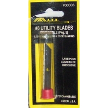 MAXX 33008 8 STRAIGHT EDGE UTILITY BLADE ( 5 )