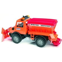 BRUDER 02572 SNOW PLOW TRUCK