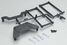 HPI 85633 BODY MOUNT SET 89X287MM ( WHEELY KING )