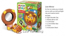 LT 19076 WONDER CLAY ( MIRACLE MIRROR SERIES 4 ) LION MIRROR IN A