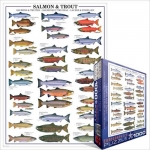 EUROGRAPHICS 6000-0311 SALMON & TROUT PUZZLE 1000 PIEZAS