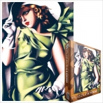 EUROGRAPHICS 6000-1058 YOUNG GIRL IN GREEN PUZZLE 1000 PIEZAS