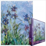 EUROGRAPHICS 6000-2034 IRISES BY MONET ( DETAIL ) PUZZLE 1000 PIEZAS