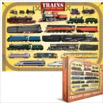 EUROGRAPHICS 6100-0090 TRAINS PUZZLE 100 PIEZAS