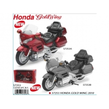 NEWRAY 57253 1:12 HONDA GOLD WING 2010 RED