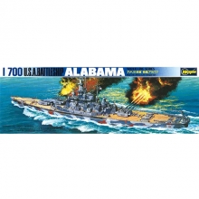 HASEGAWA 49608 1:700 U S BATTLE SHIP ALABAMA