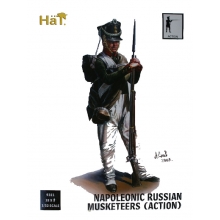 HAT 9321 1:32 NAPOLEONIC RUSSIAN MUSKETEERS ACTION ( 18 )