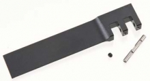 AQUACRAFT AQUB8746 RUDDER BLADE W SET SCREWS & HINGE PIN BLACK SV27R