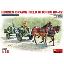 MINIART 35057 1:35 HORSES DRAWN FIELD KITCHEN KP 42