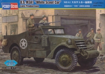 HOBBYBOSS 82452 US M3 A1 WHITE SCOUT CAR LATE PROD 1:35