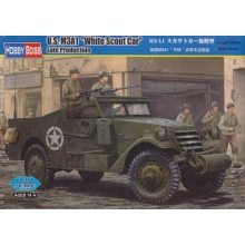 HOBBYBOSS 82452 US M3 A1 WHITE SCOUT CAR LATE PROD 1:35