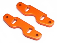 HPI 101753 ENGINE MOUNT ADAPTER 4MM TROPHY SERIES ORANGE