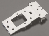 HPI 105677 FRONT LOWER CHASSIS BRACE 1.5MM