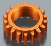 HPI 106630 THREADED PINION 18TX12MM 1M ORANGE