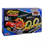 MOTORMAX 78194 DOUBLE LOOP PULL BACK TRACK SET