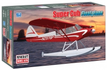 MINICRAFT 11663 1:48 PIPER SUPER CUB W FLOATS BUSH PLANE
