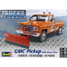 REVELL 17222 1:24 GMC PICK UP W/ SNOW PLOW