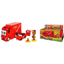 BURAGO 31278 FERRARI KIDS RACE & HAUL LAUNCHER