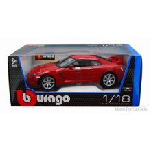 BURAGO 12079 1:18 2009 NISSAN GT R