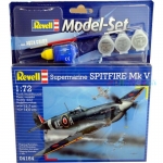 REVELL 64164 MODEL SET SPITFIRE MK V 1:72