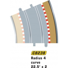 SCALEXTRIC C8238 RAD 4 OUTER BORDER BAR