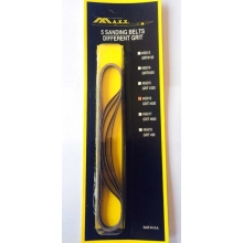 MAXX 65016 5 SANDING STICK BELTS GRIT 400